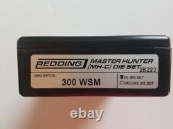 28223 Redding Master Hunter Die Set 300 Wsm Brand New Free Ship