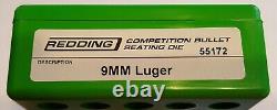 55172 Redding Competition Seating Die 9mm Luger Brand New Free Ship