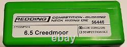 56446 Redding Competition Bushing Neck Sizing Die 6.5 Creedmoor Brand New