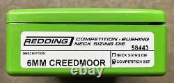 58443 Redding Type-s Competition Die Set 6mm Creedmoor