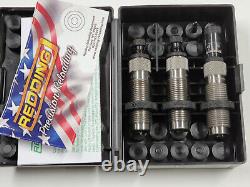 66172 Redding Premium Nxgen Carbide 3-die Set 9mm Luger Brand New