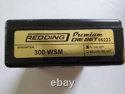 66223 Redding 2-die Premium Full Length Die Set 300 Wsm Brand New Free Ship