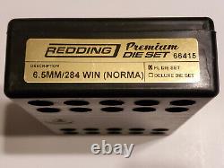 66415 Redding 2-die Premium Full Length Die Set 6.5 284 Win Norma New