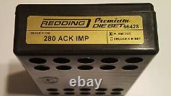 66428 Redding 2-die Premium Full Length Die Set 280 Ackley Improved New