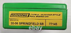 77145 Redding Type-s Fl Bushing Small Base Sizing Die 30-06 Springfield