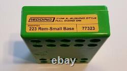 77323 Redding Type-s Fl Bushing Small Base Sizing Die 223 Remington New