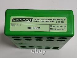 78776 Redding 3-die Type-s Neck Bushing Die Set 300 Prc New Free Ship