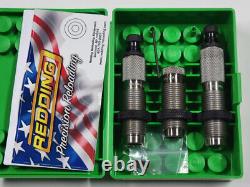 78936 Redding 3-die Type-s Neck Bushing Die Set 7mm Prc Brand New