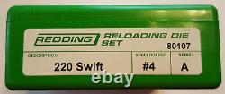 80107 Redding 2-die Full Length Die Set 220 Swift New Free Ship