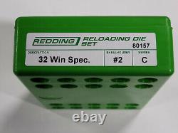 80157 Redding Full Length 2-die Set 32 Winchester Special New Free Ship