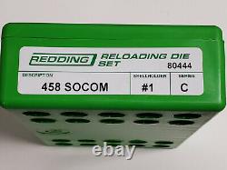 80444 Redding Standard 2-die Set 458 Socom Brand New Free Shipping