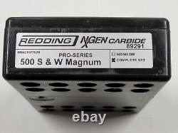 89291 Redding Nxgen Carbide Pro Series Die Set 500 S & W Magnum Brand New