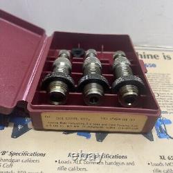 Ch 4d Die Com 8mm Lebel Rev 3 Die Set Case & Forming & #12 Sh Nos