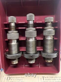 Ch 4d Die Com 8mm Lebel Rev 3 Die Set Case & Forming & #12 Sh Nos