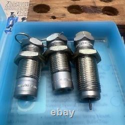 Dillon Lot 9 MM 3 Die Set 550 Kit Powder Measure, Funnel F, P-die & Tool Head