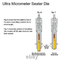 Forster Products Bench Rest Ultra Micrometer Seater Die. 223 Remington