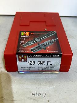 Hornady 429 GNR Custom Grade Reloading 3 Die Set Gary Reeder Customs