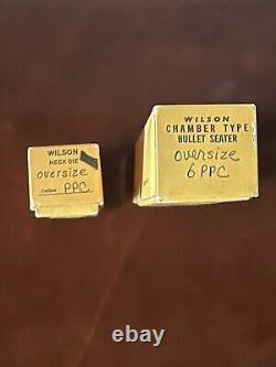 L. E. Wilson Chamber Bullet Seater 6 PPC and Neck Die 22 & 6mm PPC