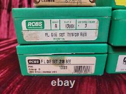 LARGE Lot RCBS Reloading Dies & Accessories Shotgun Rifle gun