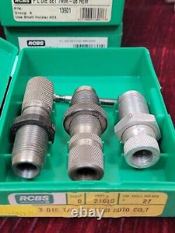 LARGE Lot RCBS Reloading Dies & Accessories Shotgun Rifle gun