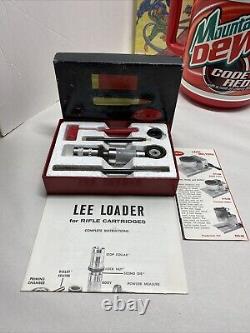 Lee Loader 6.5 Jap Japanese Rifle Reloading Dies Rare Complete Set Good Quality