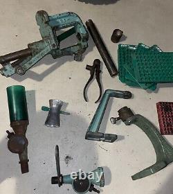 Lot of Vintage Pre-owned Herter's Reloading Model 41 Parts RCBS, PRESS, DIES