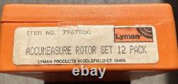 Lyman Accumeasure Rotor Set Of 12