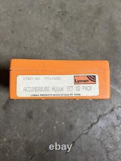 Lyman Accumeasure Rotor Set Of 12