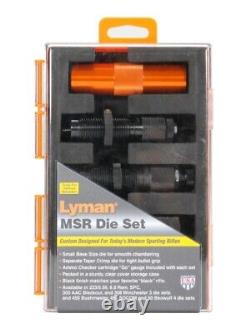 Lyman MSR Precision Die System withDie Set, Ammo Checker, & Shellholder FREE SHIP