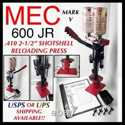 Mec 600 Jr Mk V. 410 Shotshell Reloading Press 410 Bore 2-1/2 Mec #8447410