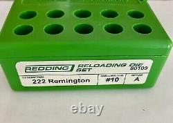 NEW Redding 222 Reloading Die Set