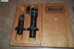 RCBS, 22-250, Special Competion, Reloading Die Set, Wooden Box