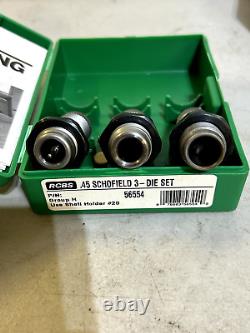 RCBS. 45 Schofield Reloading 3 Die Set Steel 45 Schofield 56554 Custom Order