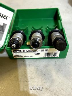 RCBS. 45 Schofield Reloading 3 Die Set Steel 45 Schofield 56554 Custom Order