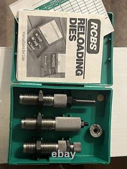 RCBS 50/95 Win 644258 3 Die Set WITH SHELL HOLDER