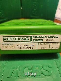 REDDING 20 Vartarg Reloading Dies