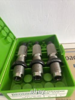 REDDING 7x57 MAUSER FULL LENGTH 3 DIE SET #80138 NOS