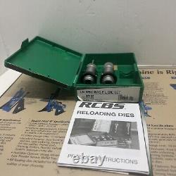 Rcbs 224 Wby Mag Fl Reloading Die Set #56755 Nos Nice