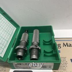 Rcbs. 450 Ack Magnum Big Bore 2 Die Reloading Set & #6 Sh # 56690 Nos