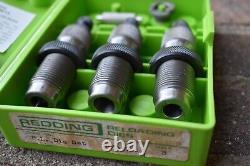 Redding 38 / 357 Reloading 3 Die Set With Caddy Case Series B BinAC