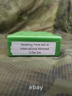 Redding 7mm INT-R (International Rimmed) FL 3 Die Set