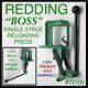 Redding Boss Reloading Press Single Stage Cast Iron O Frame Press #72100