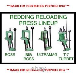 Redding Boss Reloading Press Single Stage Cast Iron O Frame Press #72100