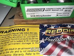 Redding Competition Bushing 3-die Neck Sizer S? Et 308 Winchester