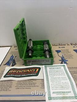 Redding Full (2) Die Set 280 Ackley Imp Competition #55428 Nos