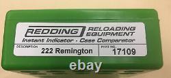 Redding Instant Indicator 222 Remington witho Dial Indicator # 17109