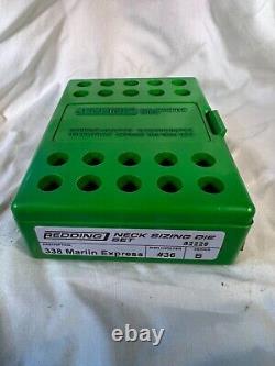 Redding Neck Die Set 338 Marlin Express 82229 NOS