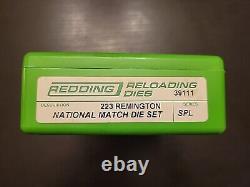 Redding Reloading. 223 Remington National Match Die Set 39111