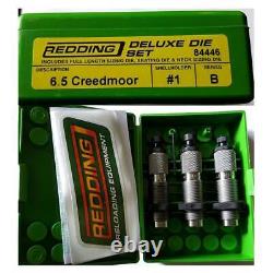 Redding Reloading 6.5 mm Creedmoor Deluxe Bottleneck Die Sizing Set