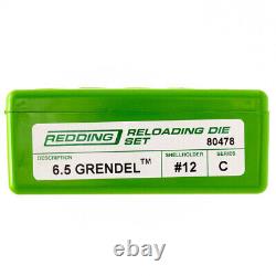 Redding Reloading 6.5 mm Grendel Full Length Sizing Die Set 80478